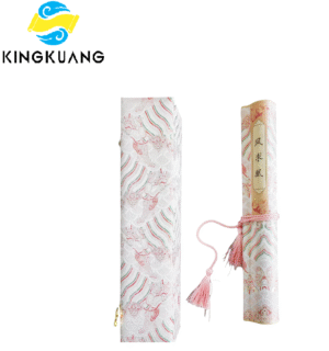 001 Phoenix Request Chinese Letter Pursuing love proposing marriage Copying calligraphy on Xuan paper hand scroll Brocade Box Sets