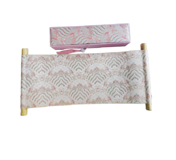 Xuan Paper Wedding Book Scroll  Artwork Gift Painting Calligraphy Brocade Box