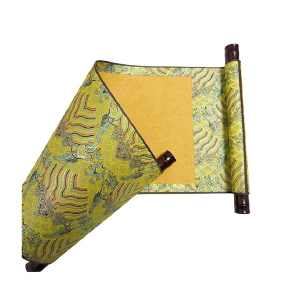 xuan paper Golden Paper  Scroll  Brocade Box for painting calligraphy