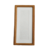 30*11cm Xuan Paper Thickened Wooden Marble Style Golden Teak color Frame
