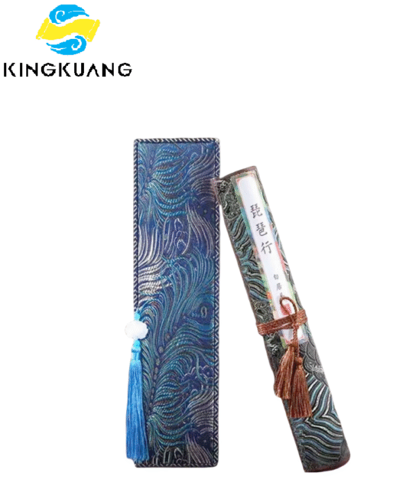 Xuan Paper Art Paper Calligraphy Scroll Tracing Writing of < PI PA XING> Brocade Box Set