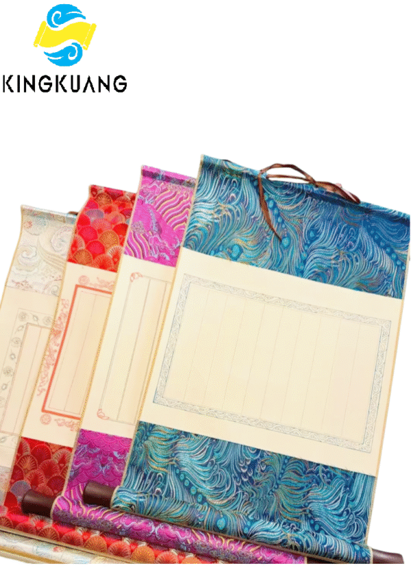 Xuan Paper Art Paper Calligraphy Paper Scroll 5 Pcs/ Set Traditional Culture Gift