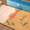 xuan Rice paper Calligraphy paper for  Copying writing < LUO SHENG FU >  Song Brocade Box Scroll Sets
