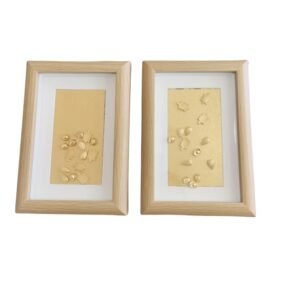 Xuan Paper Art Paper Song Brocade Golden Paper for Painting Calligraphy Composite wood Photo Frame