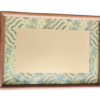 A4 Golden Color Rice Paper High Quality Entandrophragma Cylindricum  wooden frame