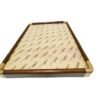 Xuan Paper Calligrpahy Brown Color Imitation Copper Corner Wood Frame