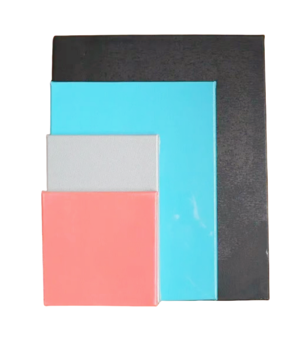 Square Rectangle Multicolor Oil Painting Canvas 100% Pure Cotton Pine Frame