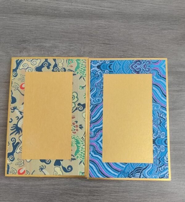 Xuan Paper Art Paper Song Brocade Golden Paper for Painting Calligraphy Composite wood Photo Frame