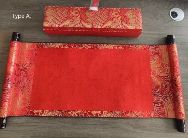 Xuan  Paper Calligraphy Painting Scroll Artwork Brocade Box sets