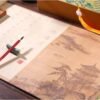 Xuan Paper Calligraphy Scroll Tracing Writing Brocade Box Set.