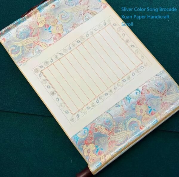 Xuan Paper Art Paper Calligraphy Paper Scroll 5 Pcs/ Set Traditional Culture Gift