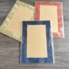 A4 Golden Color Rice Paper High Quality Entandrophragma Cylindricum  wooden frame