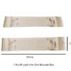 Phoenix Request Chinese Letter Pursuing love proposing marriage Copying calligraphy on  Xuan  paper hand scroll Brocade Box  Sets