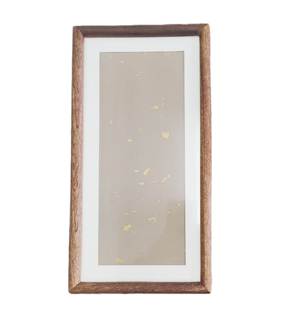 33*16CM Xuan Paper  High Quality Entandrophragma Cylindricum Wooden Frame