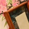 33*16cmXuan Paper Cardboard Edge Protection  Thickened Marble Style Black Color Wooden Frame