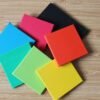 Square Rectangle Multicolor Oil Painting Canvas 100% Pure Cotton Pine Frame