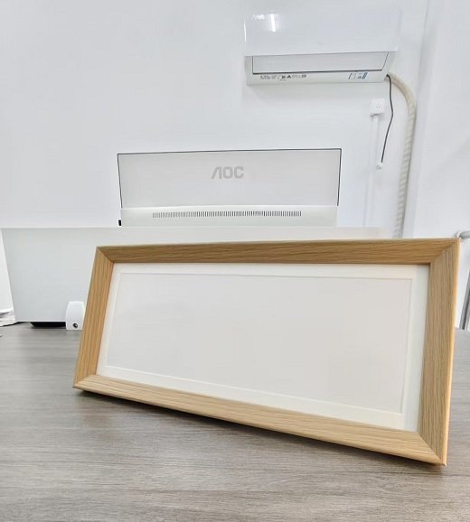 Rectangle Photo Frame Burlywood color black color   Composite Frame