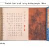 xuan paper calligraphy paper Scroll Tracing Writing <Lan Ting Xu> Brocade Box Set