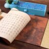 xuan paper calligraphy paper Scroll Tracing Writing <Lan Ting Xu> Brocade Box Set
