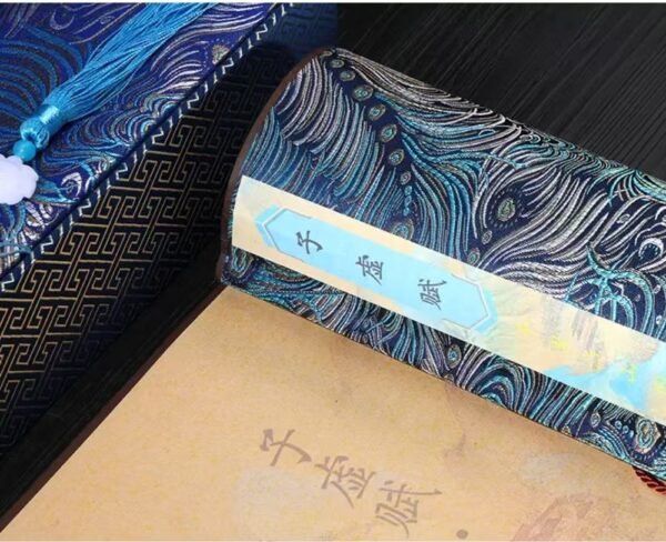 xuan paper Art Paper Calligraphy Tracing Writing < Zi Xu Fu> Brocade Box Set.