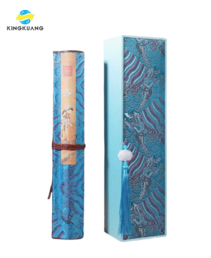 9047e45c-e61b-48f5-88d7-beed39d70802 xuan Rice paper Calligraphy paper for Copying writing < LUO SHENG FU > Song Brocade Box Scroll Sets