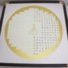 38*38 Xuan Paper Calligraphy Painting Black Color Wooden Frame