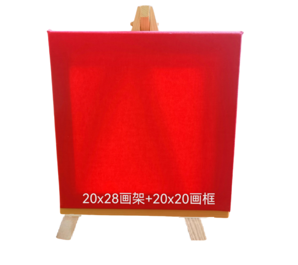 Square Rectangle Multicolor Oil Painting Canvas 100% Pure Cotton Pine Frame