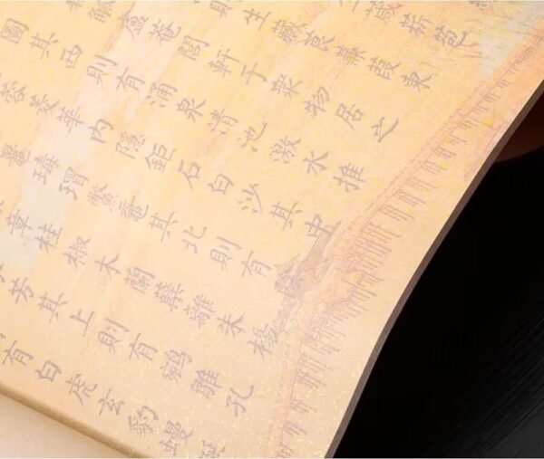 xuan paper Art Paper Calligraphy Tracing Writing < Zi Xu Fu> Brocade Box Set.