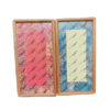 33*16cmXuan Paper Cardboard Edge Protection  Thickened Marble Style Black Color Wooden Frame