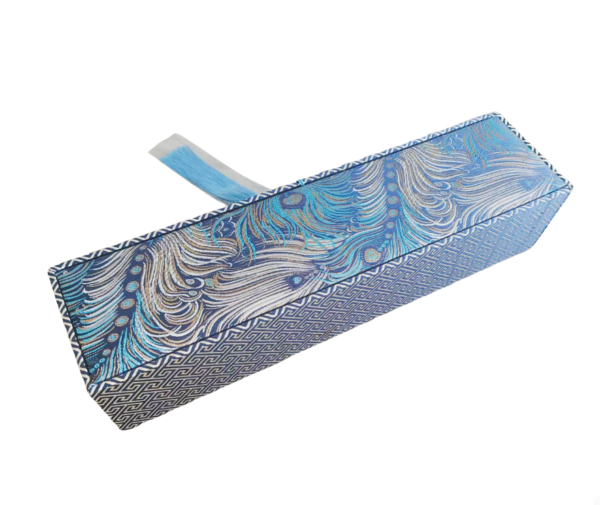 Xuan Paper Art Paper Painting Calligraphy Artwork Scroll Crafts Blue Phoenix Song Brocade Box