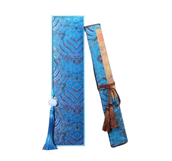 xuan paper calligraphy paper Scroll Tracing Writing <Lan Ting Xu> Brocade Box Set