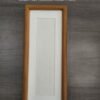 30*11cm Xuan Paper Thickened Wooden Marble Style Golden Teak color Frame