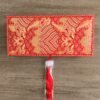 63.5 * 22 cm  Red Color Xuan Paper  Handicraft Scoll Classic lyrical Verses Painting Calligraphy Artwoks Brocade Box Sets