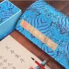 xuan paper calligraphy paper Scroll Tracing Writing <Lan Ting Xu> Brocade Box Set
