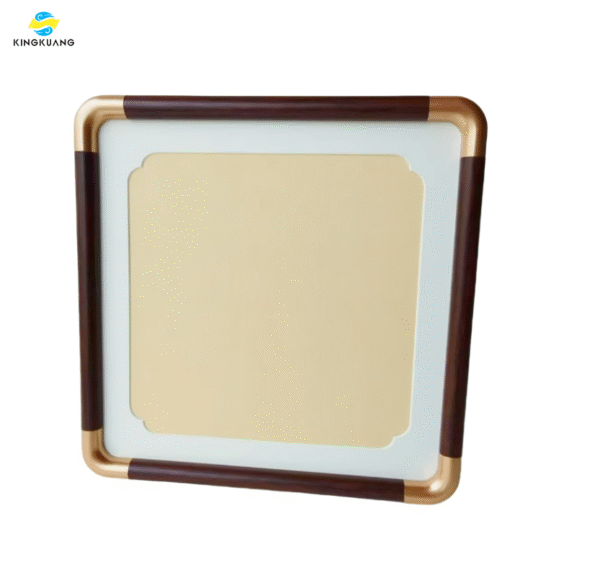 e56fcad5-1755-4bd6-a60f-5f56338e6ab4 25*25cm Square Xuan Paper Painting Hardcard Border protection Rounded Corners Rosewood wooden Frame