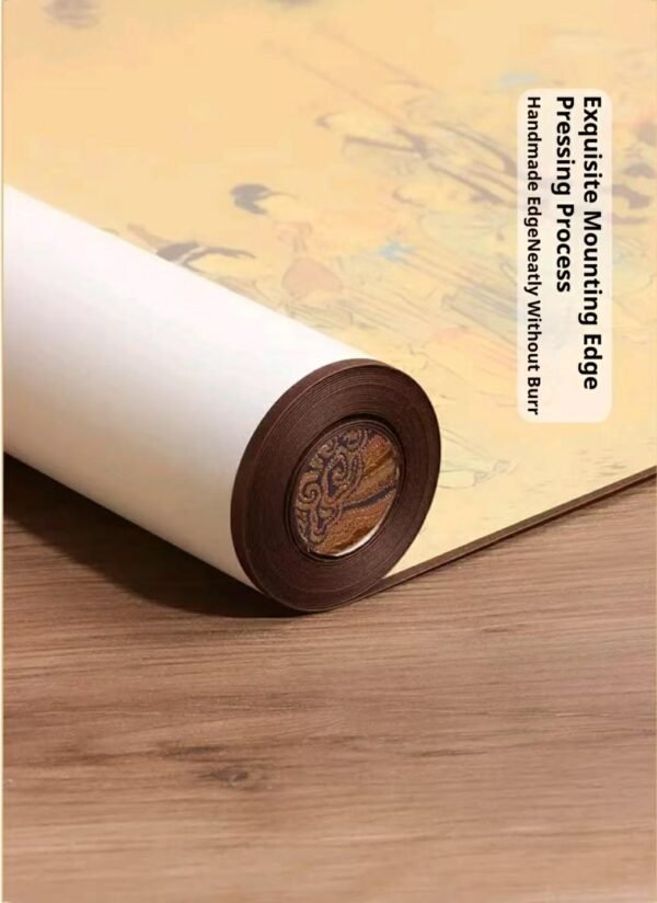 Xuan Paper Calligraphy Paper Artwork Handicrafts Gift Tracing Writing Scroll of < Thirty-Six Stratagems > Brocade Box Set