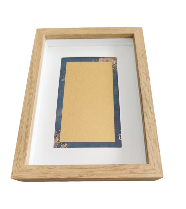 7 ,8, 10 inch Xuan Paper Art Paper Brocade Painting Calligraphy Photo Frame Picture Frame Hollow Frame