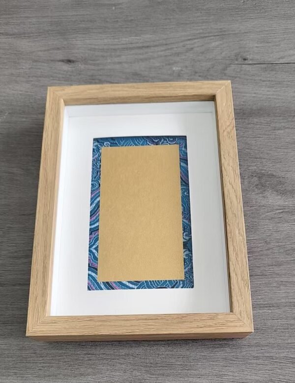 7 ,8, 10 inch Xuan Paper Art Paper Brocade Painting Calligraphy Photo Frame Picture Frame Hollow Frame