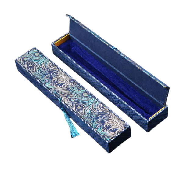 10 inch xuan paper Artcrafts folding fan Calligraphy Painting Artwork Package Brocade Box