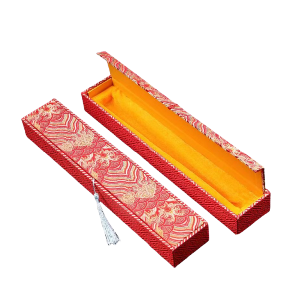 10 inch xuan paper Artcrafts folding fan Calligraphy Painting Artwork Package Brocade Box