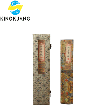 Xuan Paper Calligraphy Paper Artwork Handicrafts Gift Tracing Writing Scroll of < A Fang Gong Fu > Brocade Box Set
