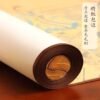xuan paper art paper calligraphy  tracing writing scroll of < liu guo lun > Brocade Box