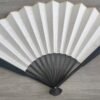 10 inch Xuan Paper Folding Fan Magnet  Plum Blossom  or Linen Song Brocade Box.