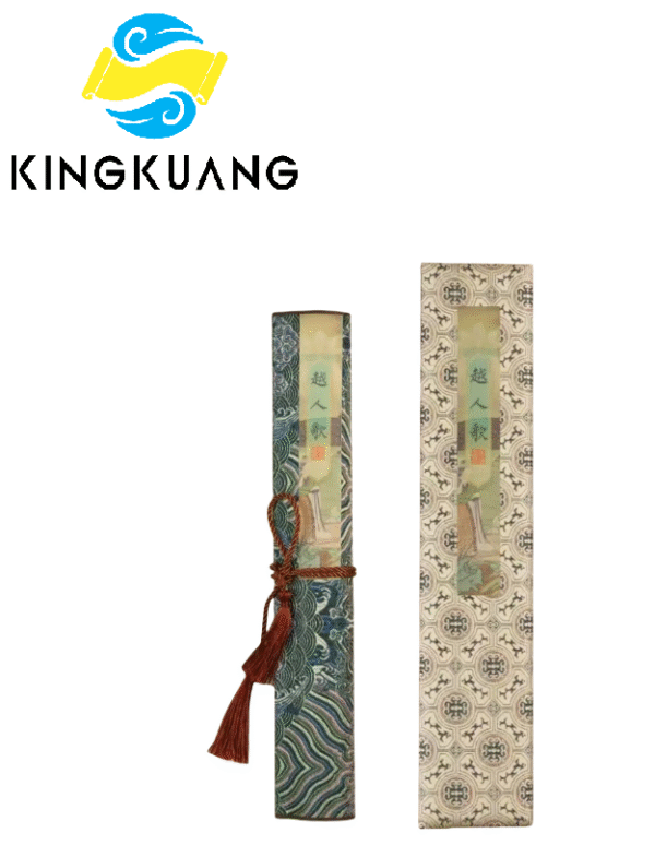 Xuan Paper Art Paper Calligraphy Scroll Tracing Writing of  < YUE REN GE >Brocade Box Set