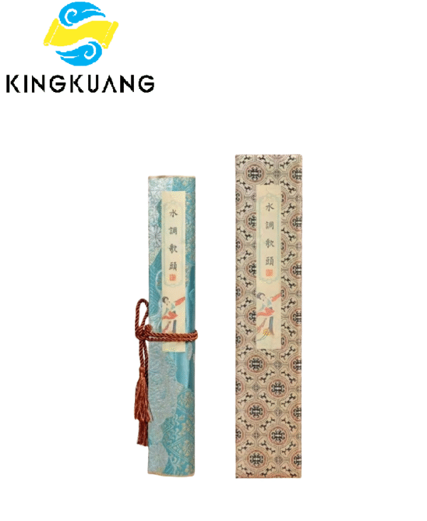 Rice Paper Art Paper  Calligraphy Paper  Tracing Writing Scroll  <  Shui Diao Ge Tou> Song Brocade Box Set