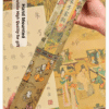 Rice Paper Art Paper Calligraphy Scroll Tracing Writing of < Zhu Zi Jia Xun > Brocade Box Set