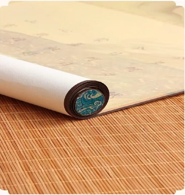 Xuan Paper Art Paper Calligraphy Scroll Tracing Writing of  < YUE REN GE >Brocade Box Set