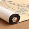 Art paper Calligraphy Paper Tracing and Writing  Scroll of <Su Shi Shi Ci Xuan Ji> Song Brocade Box Set
