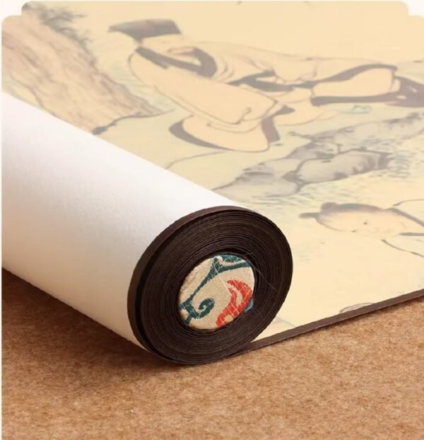 Art paper Calligraphy Paper Tracing and Writing  Scroll of <Su Shi Shi Ci Xuan Ji> Song Brocade Box Set