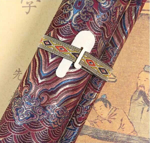 Chinese Xuan Paper Rice Paper  Art Paper Calligraphy Scroll Tracing Writing of < Quan Xue > Brocade Box Set